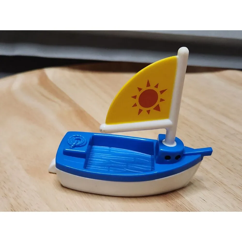 GeoTrax Ocean Cargo Transporter & Skiff 2004 Fisher‑Price